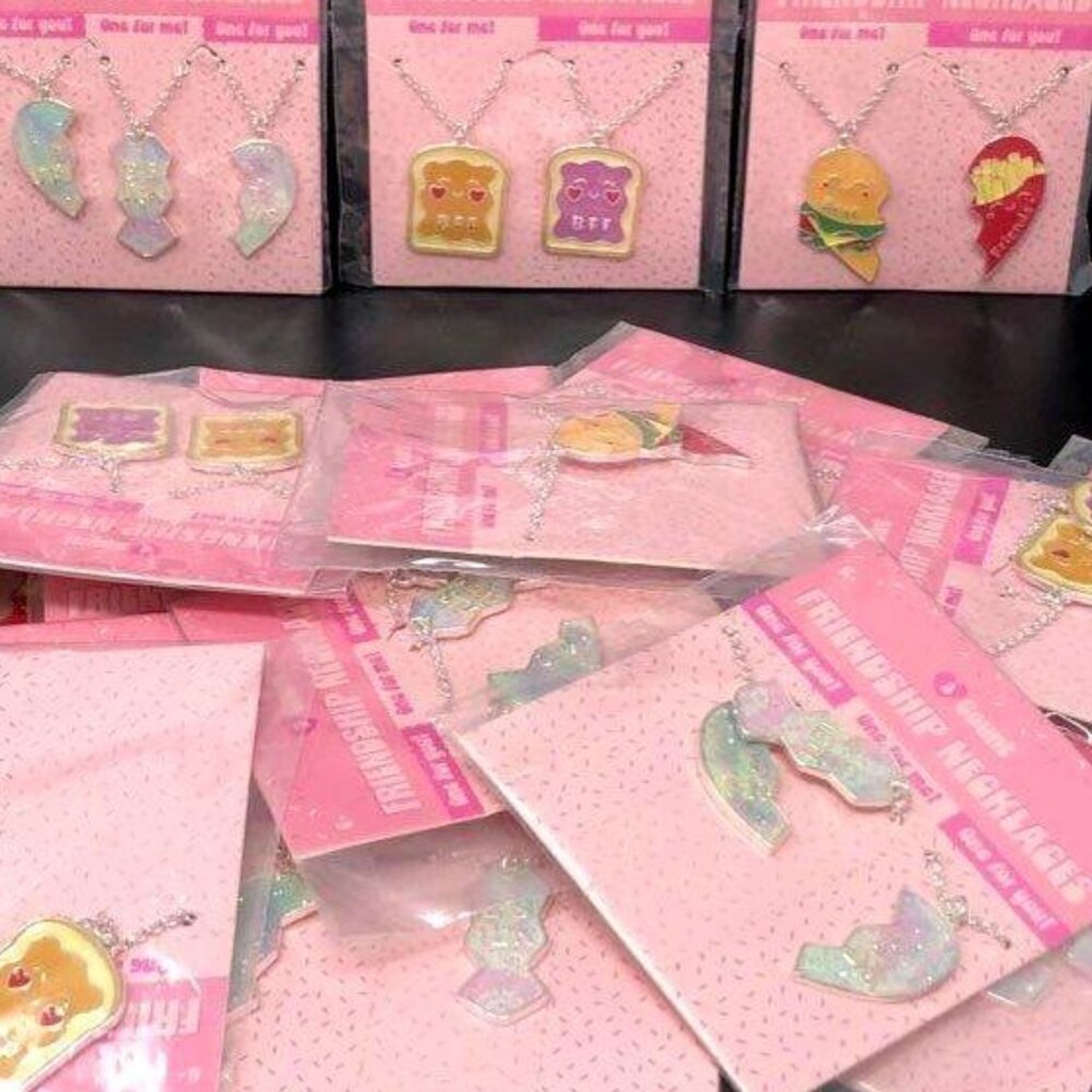 Assorted NWT Best Friend Necklaces MIX & MATCH - 3 Friends, PB&J